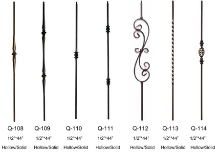 Forxa Classic Spindles — Feather, Scroll & Knot Designs
