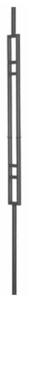 Forxa Q-132 metal stair spindle